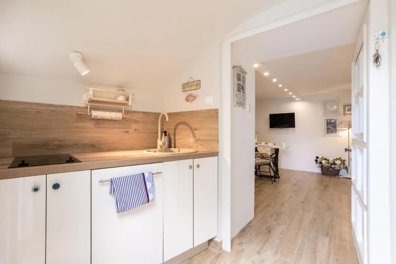 Charming Studio Apartment At House Rustica With Terrace And Nearby Parking Punat